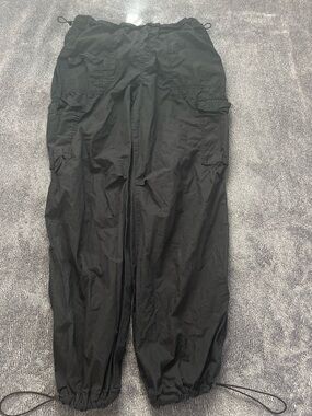 Aeropostale Black Cargo Jogger Pants